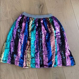 Lola and the boys sequin skirt